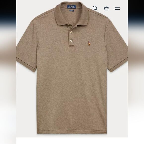 Polo Ralph Lauren men's slim fit soft touch Polo size Medium - Picture 1 of 9